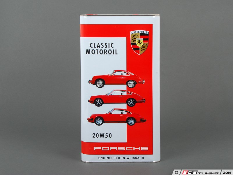 Porsche Classic Motor Oil (20W-50) - 5 Liter