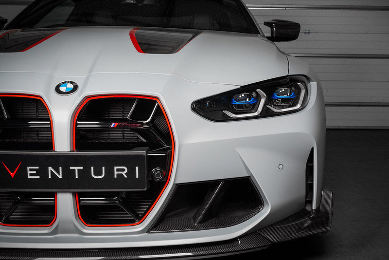 Eventuri BMW G8X M3 / M4 Black Carbon Intake Scoop Set
