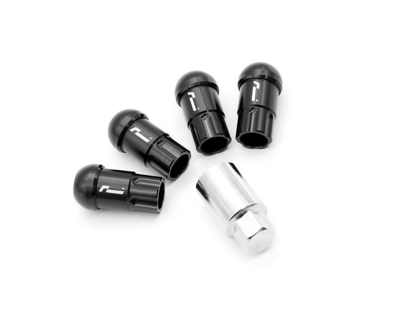RacingLine Locking Wheel Nuts for Stud &amp; Nut Conversion Kits (R14 Ball Seat) | VWR630302