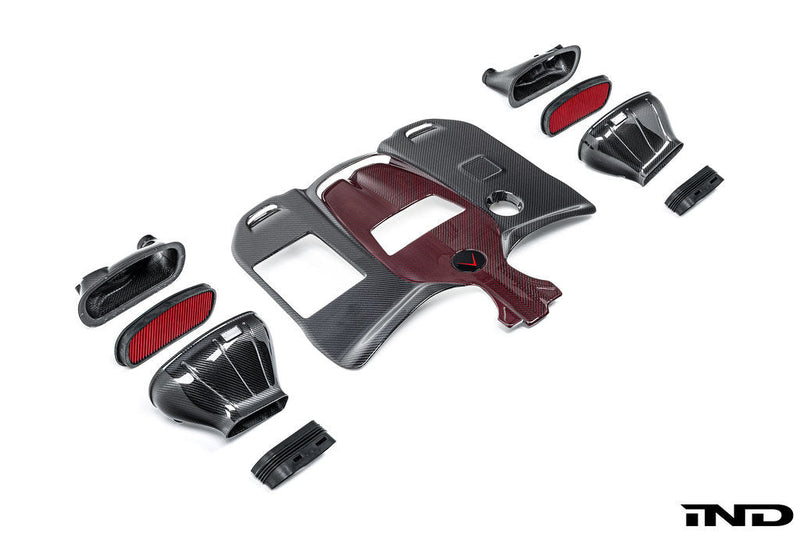 Eventuri Mercedes W463A G63 AMG Black Carbon Intake System | EVE-G63AMG-CF-INT