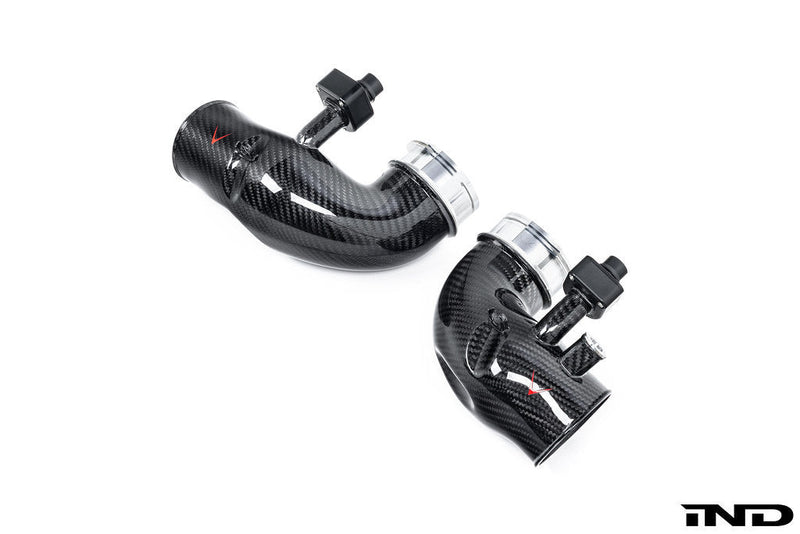 Eventuri G90 / G99 M5 (S68) Carbon Turbo Inlet Set | EVE-G9X-CF-CHG, EVE-G9X-CFM-CHG