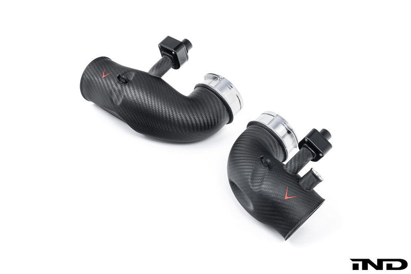 Eventuri G90 / G99 M5 (S68) Carbon Turbo Inlet Set | EVE-G9X-CF-CHG, EVE-G9X-CFM-CHG