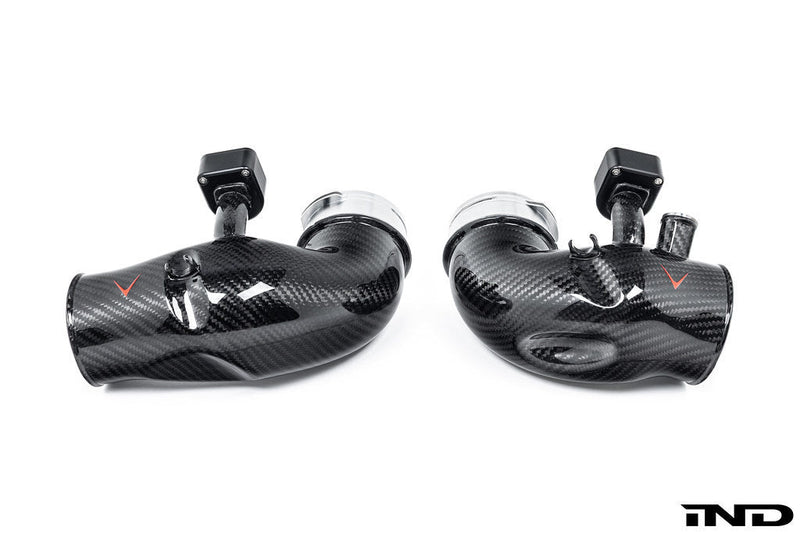 Eventuri G90 / G99 M5 (S68) Carbon Turbo Inlet Set | EVE-G9X-CF-CHG, EVE-G9X-CFM-CHG