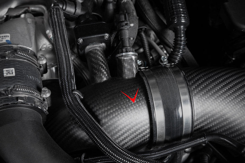 Eventuri G90 / G99 M5 (S68) Carbon Turbo Inlet Set | EVE-G9X-CF-CHG, EVE-G9X-CFM-CHG