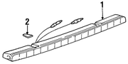 Genuine Porsche parts diagram