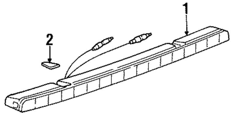 Genuine Porsche parts diagram