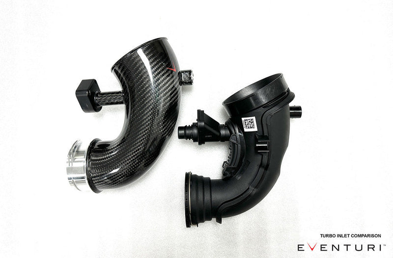 Eventuri G90 / G99 M5 (S68) Carbon Turbo Inlet Set | EVE-G9X-CF-CHG, EVE-G9X-CFM-CHG