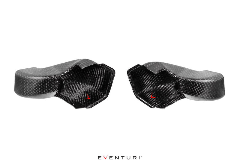 Eventuri BMW G87 M2 Black Carbon Intake Scoop Set | EVE-G87M2-CM-SC, EVE-G87M2-CFM-SC
