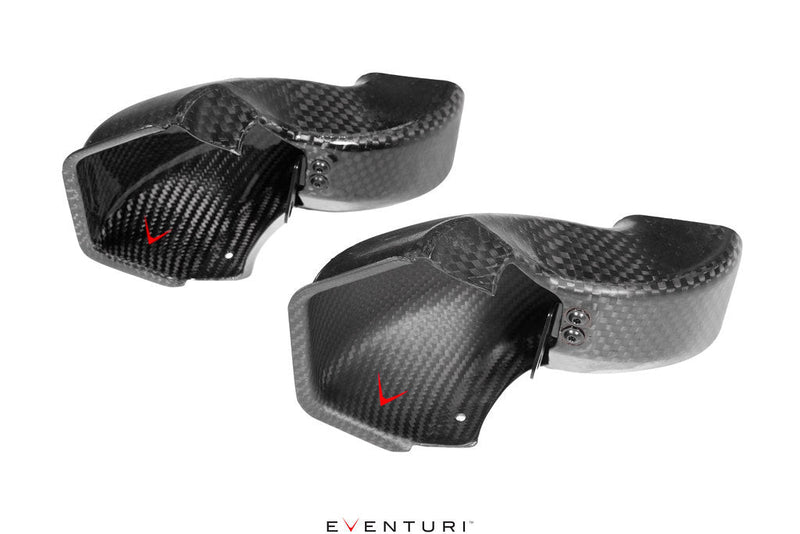 Eventuri BMW G87 M2 Black Carbon Intake Scoop Set | EVE-G87M2-CM-SC, EVE-G87M2-CFM-SC
