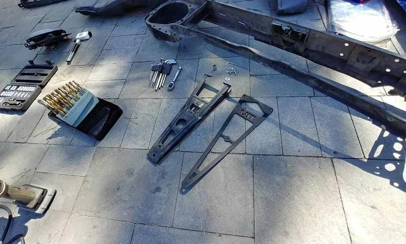 Fabless Center Radiator Support Brace - VW MK2