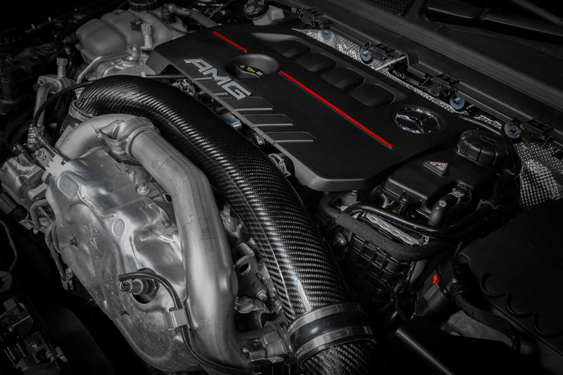 Eventuri Mercedes AMG A35 / CLA35 Hybrid Black Carbon Turbo Tube