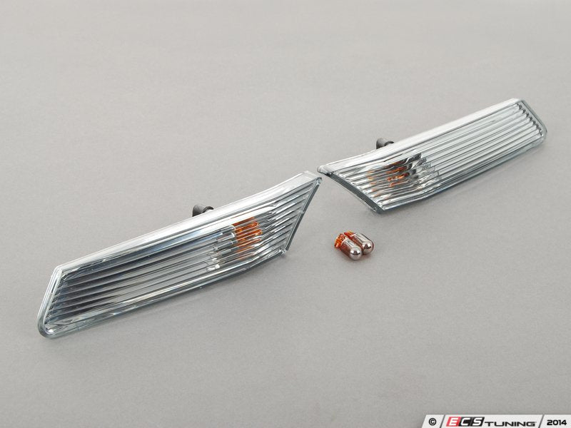 European Clear Side Marker Light Kit