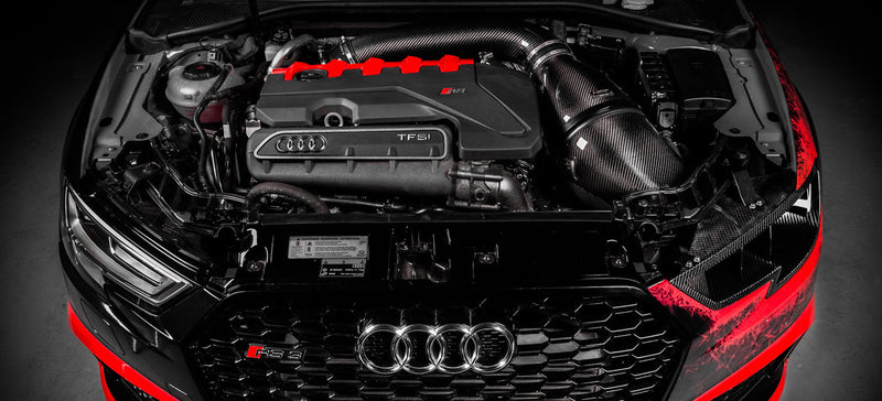 Eventuri Carbon Headlamp Race Ducts For Audi RS3 Stage 3 Intake - EVE-ST38V8S-CF-HDP