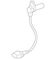 Genuine Porsche parts diagram