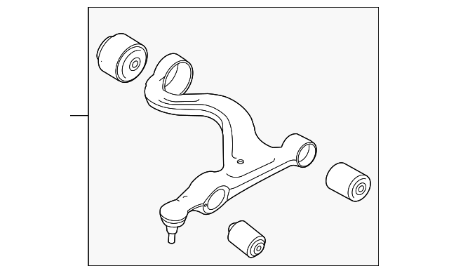 Genuine Porsche parts diagram