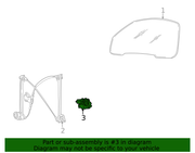 Genuine Porsche parts diagram