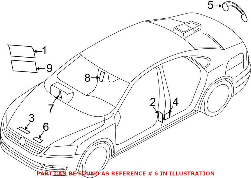 A/C Sticker