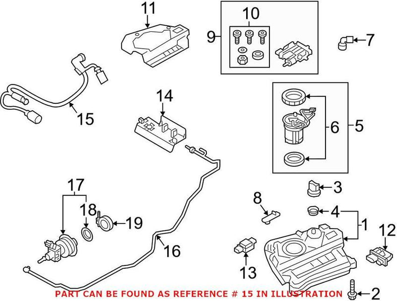 VW Diesel Exhaust Fluid (DEF) Injector Feed Line 561131983 – Genuine VW/Audi
