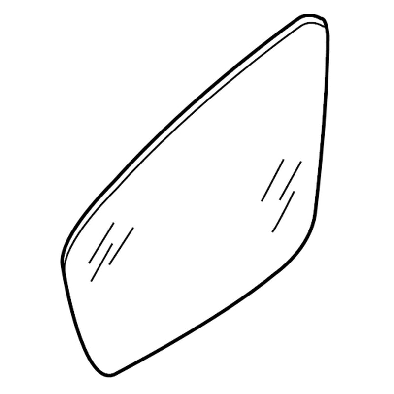 Side Mirror Glass – Passenger Side (Convex)