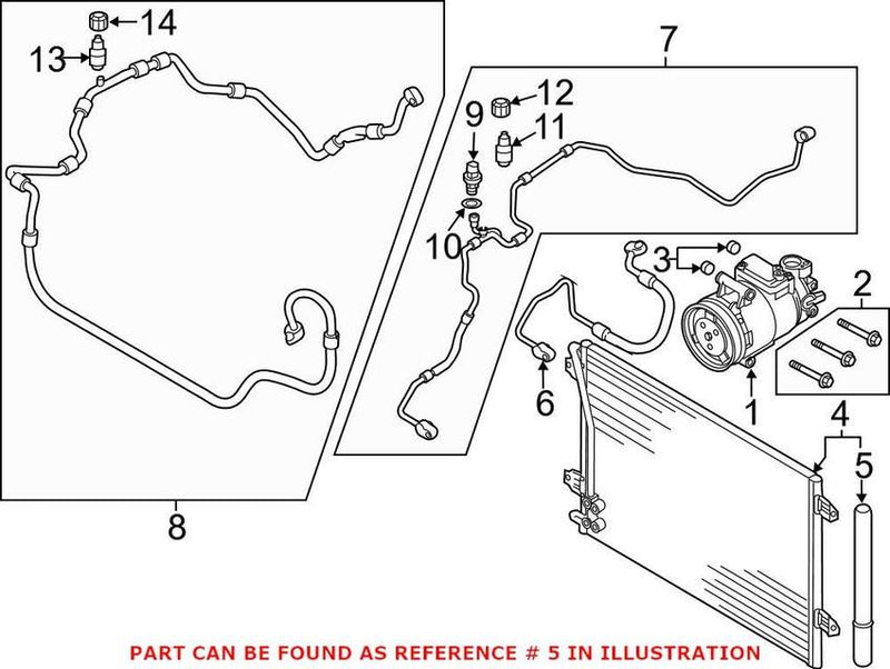 VW A/C Receiver Drier 561898191 – Genuine VW/Audi