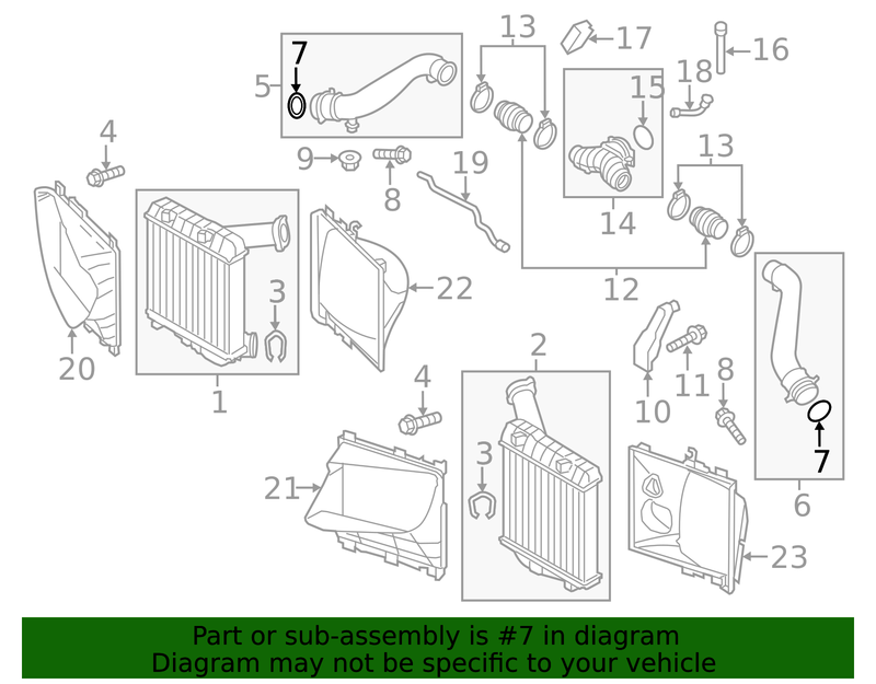 Genuine Porsche parts diagram