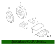 Genuine Porsche parts diagram