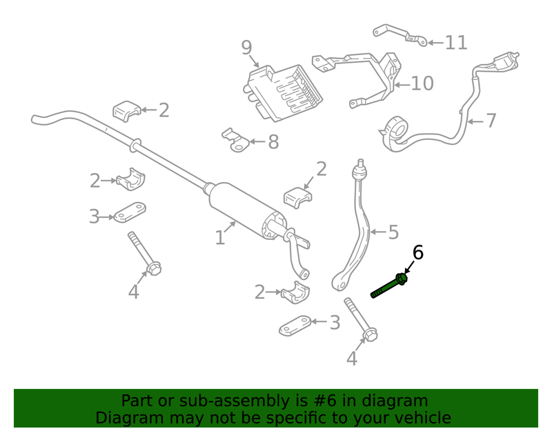 Genuine Porsche parts diagram