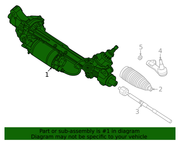 Genuine Porsche parts diagram