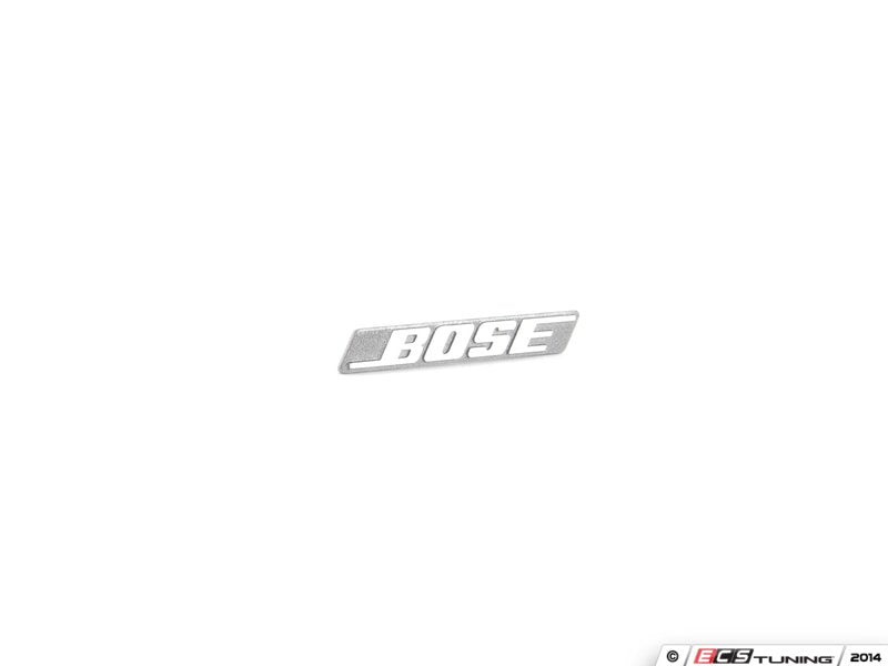 Bose Speaker Emblem - Priced Each