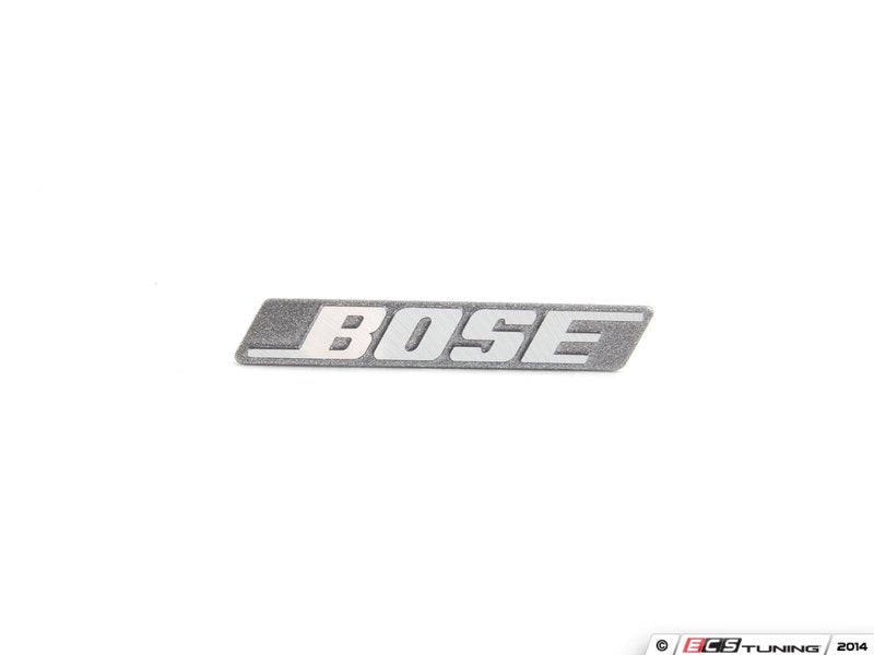 Bose Speaker Emblem - Priced Each