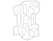 Genuine Porsche parts diagram
