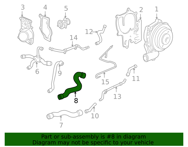 Genuine Porsche parts diagram