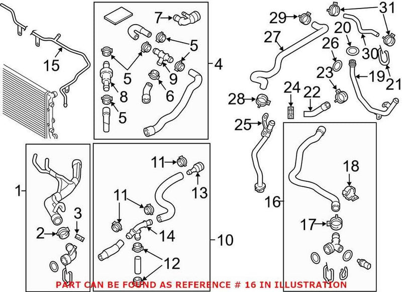 Radiator Coolant Hose – Lower