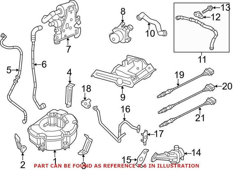 VW Vapor Canister Purge Solenoid 5C0201160B – Genuine VW/Audi