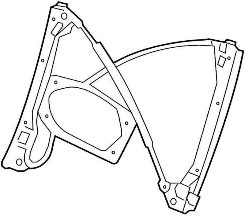 VW Window Regulator – Front Passenger Side 5C6837462E
