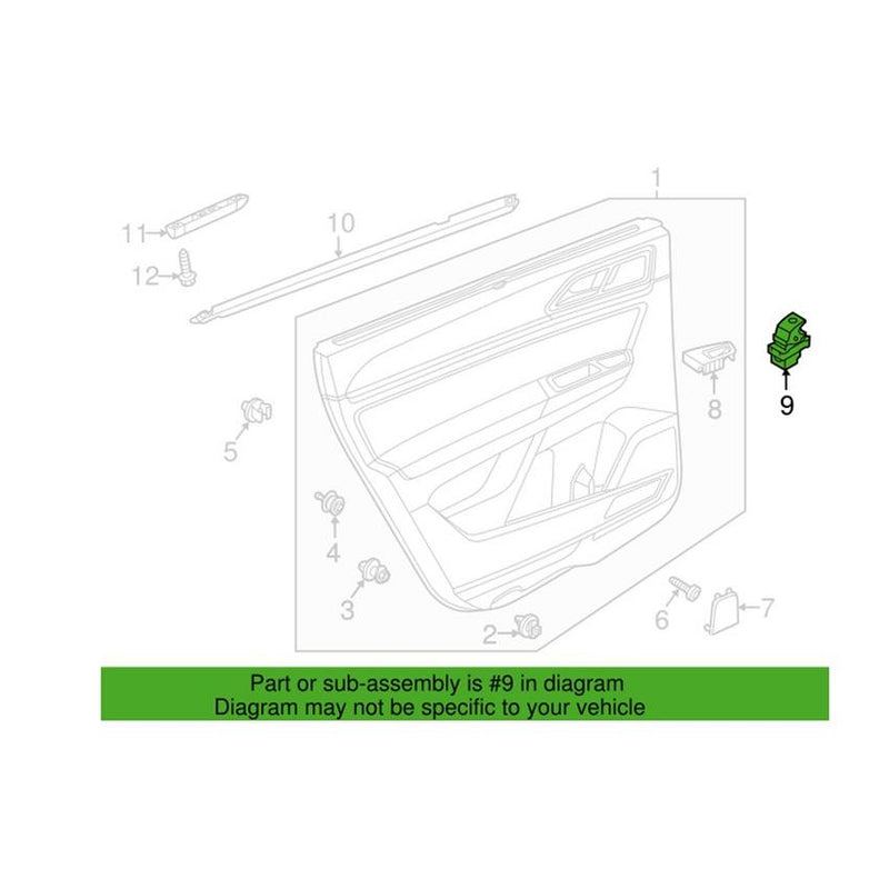 Volkswagen Door Window Switch 5G0959855LWZU