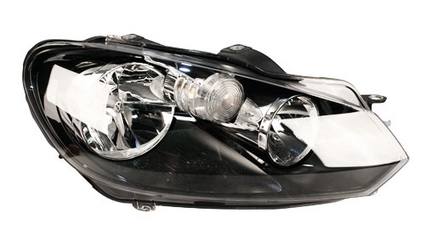 VW Headlight Assembly – Passenger Side (Halogen) 5K0941006D