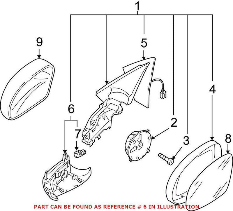 Side Mirror Turnsignal – Passenger Side