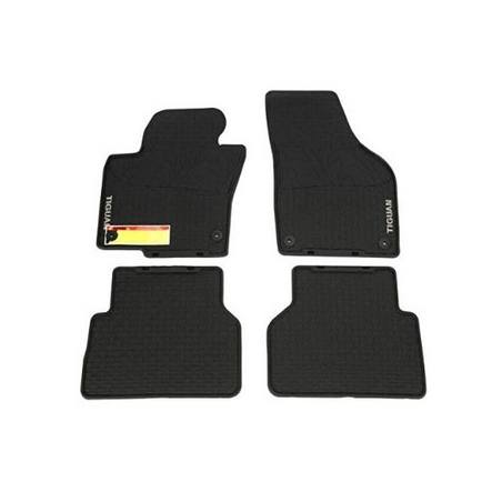 VW Floor Mat Set (All-Weather) (Tiguan) (Black) 5N1061550H041