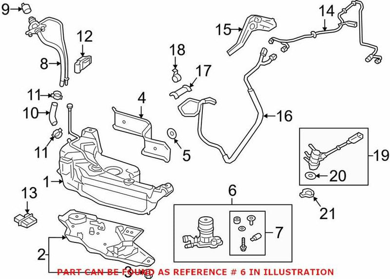 Genuine VW/Audi VW Diesel Exhaust Fluid (DEF) Pump 5Q0131971B