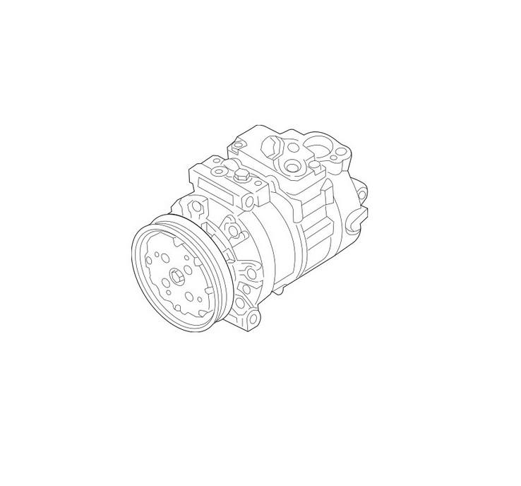 Genuine VW/Audi A/C Compressor 5Q0816803H – Genuine VW/Genuine VW/Audi