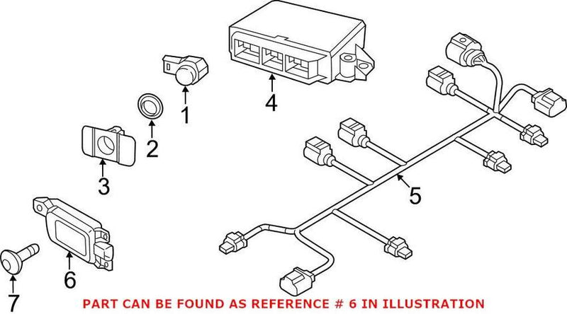 Blind Spot Detection System Warning Sensor – Driver Side