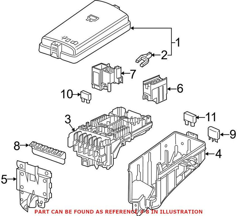 GENUINE VW/AUDI Multi-fuse 5Q0 937 629 C