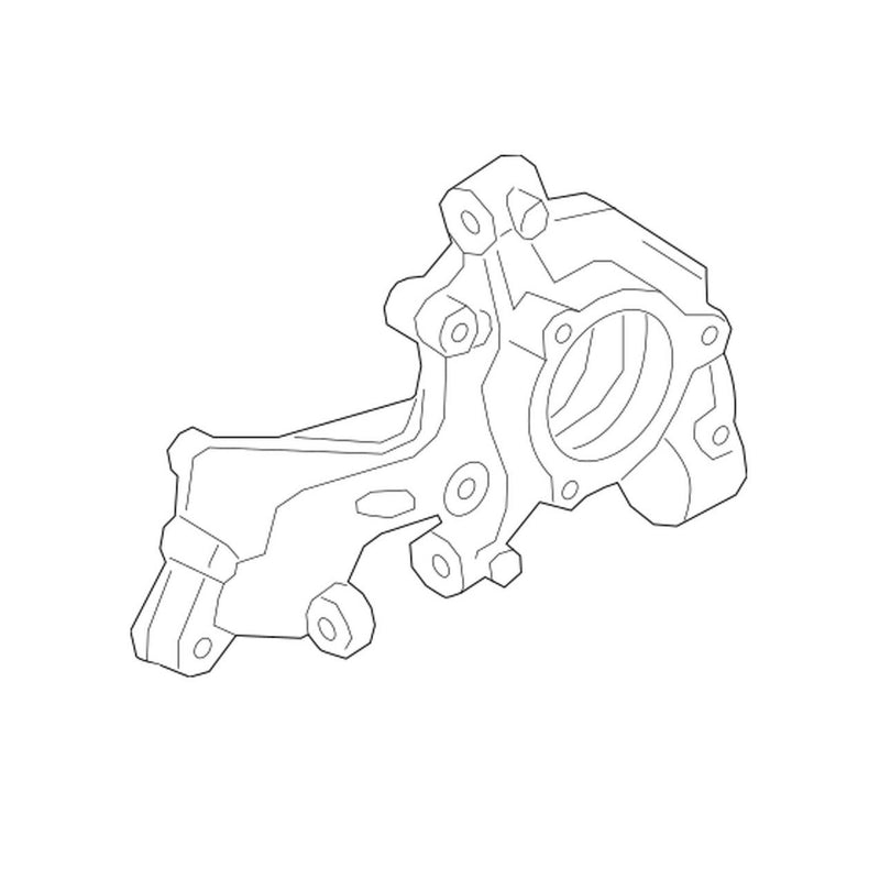 VW Suspension Knuckle – Rear Passenger Side 5QF505436F