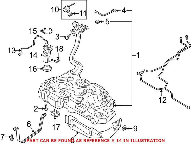 VW Fuel Pump and Strainer Set 5QM919051 – Genuine VW/Audi