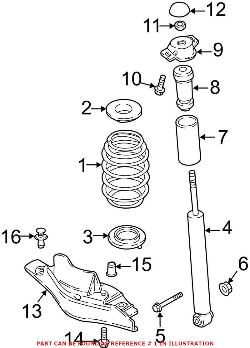 Coil Spring – Rear