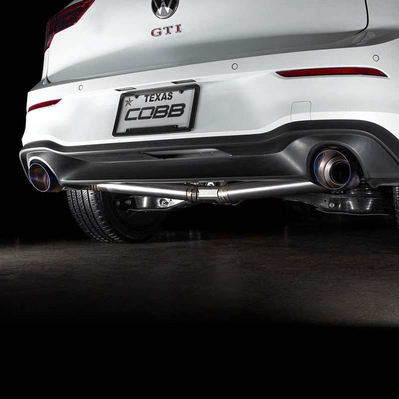 Cobb 2022 Volkswagen GTI (MK8) Titanium Cat-Back Exhaust System