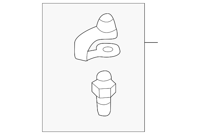 Genuine Porsche parts diagram