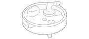 Genuine Porsche parts diagram