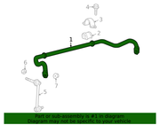 Genuine Porsche parts diagram